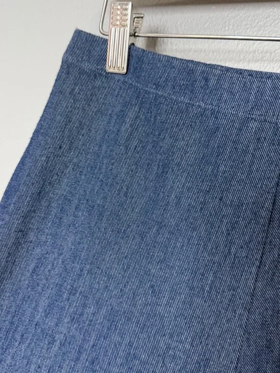 NAKED WARDROBE high waist hot shorts in blue size M - Picture 2 of 6